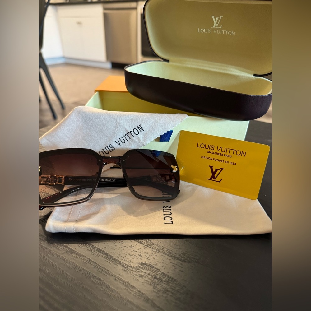 Louis Vuitton Dark Brown Sunglasses
